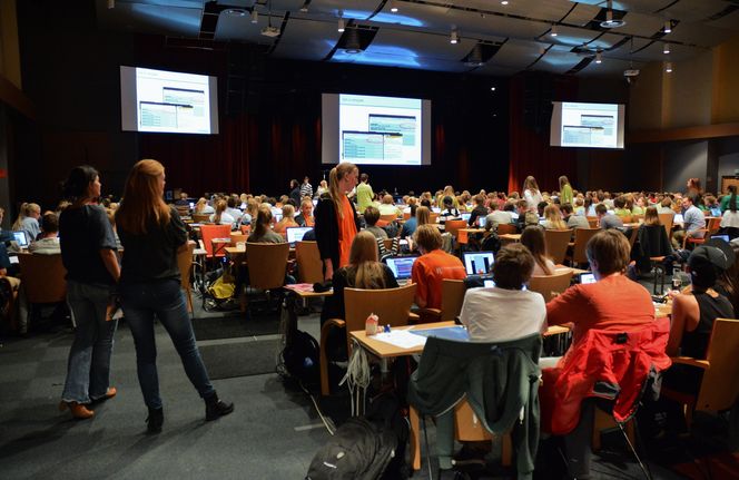 500 elever deltar på PetroChallenge i Stavanger Forum tirsdag og onsdag.