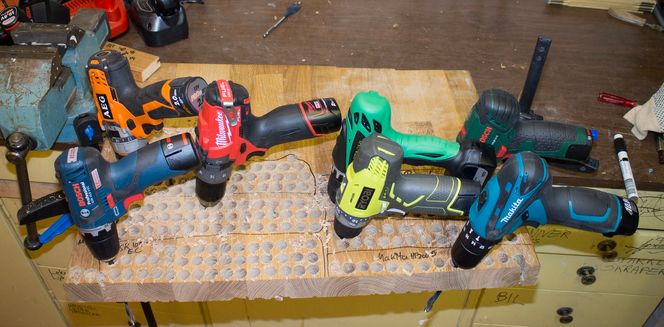 Boretesten: Det var stor forskjell på hvor utholdene de ulike modellene var.