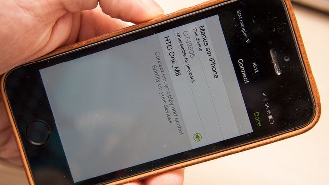 Spotify Connect lar deg spille musikk på andre enheter.