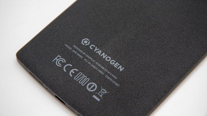 Telefonen kjører CyanogenMod.