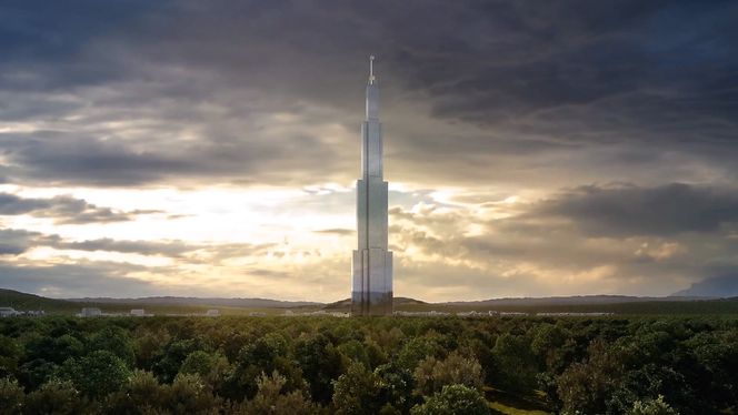 Sky City utenfor Changsha i Kina.