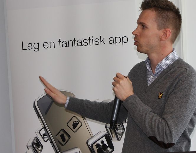 VINNER: Erik Stavelins løsning for å følge de folkevalgte var en av vinnerne i Apps4Norge.