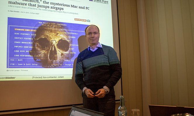 Mye å være redd for: Europeisk sikkerhetsekspert i Check Point Software Technologies, Christian Sandberg, ser ingen grunn til å senke pulsen for de som jobber med datasikkerhet.