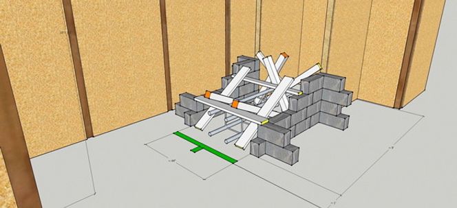 Debris: Avfallsrester skal fjernes for at robotene skal kunne bevege seg uhindret inn til målområdet.