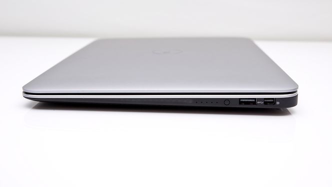 Det Dell ikke har fått plass til er tilkoblinger. Her finnes kun to USB-porter og miniDisplayPort.