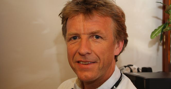 Digital kartdata-sjef Kristian Kihl sier at Kartverket ikke skal konkurrere med private aktører om tjenester på adressedata. Bilde: Espen Zachariassen