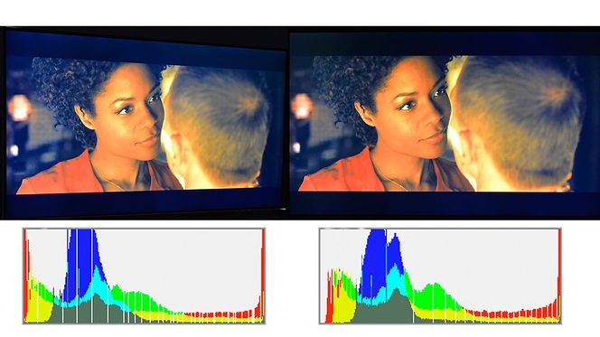LG LA667 lider ikke mye når den betraktes fra siden. På den annen side har ikke IPS-paneler like godt bilde rett forfra som PWA og andre paneltyper pleier å ha.