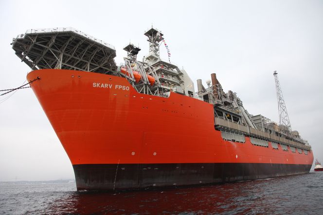 BP: Skarv FPSO ble bygget i Korea og ble over ett år forsinket og budsjettet kraftig overskredet. foto: BP