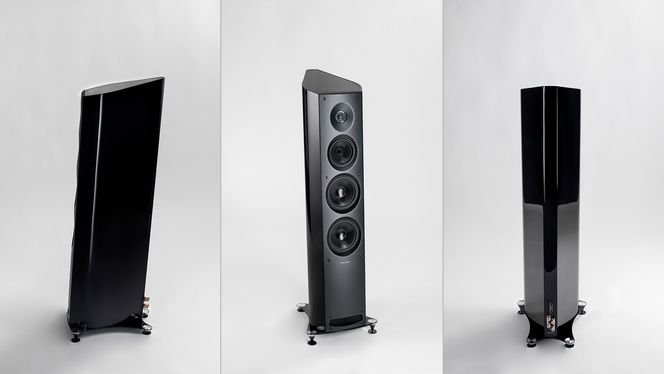 Sonus Faber Venere 3.0 i sort utførelse.