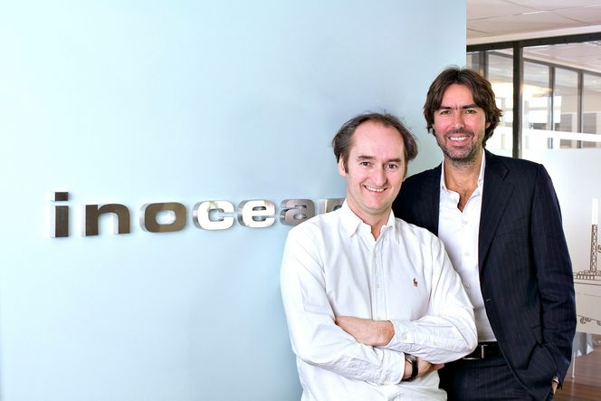 Gründerne: Thomas Eckey og Jon Erik Borgen startet opp i et lurvete kontor på Skøyen. Nå designer de Statoils arktiske boreskip. Foto: Inocean