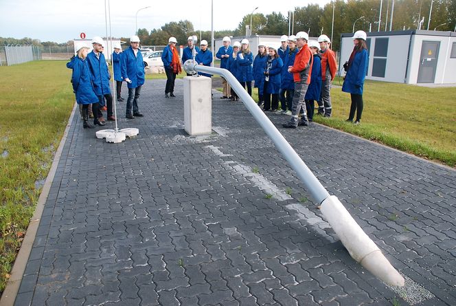 Injiseres: Norsk-tysk handelskammer opplever stor interesse for tyske Energiewende om dagen. Gassen har et trykk på rundt 45-55 bar.