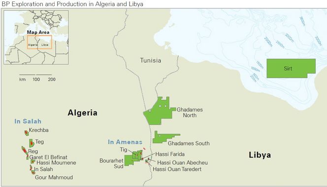 In Amenas Algerie BP