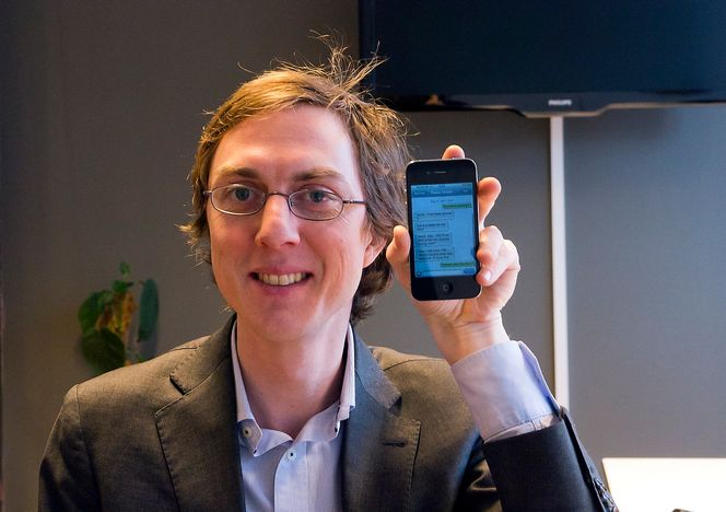 Gruppesjef: Sjefen i SMSgrupp, Martin Jacobsen, vi gi nordmenn tilgang til gruppemeldinger på SMS og gjøre den gamle tjenesten til noe mer enn meldinger mellom enkeltpersoner.