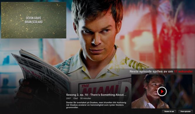 Når du er ferdig med en episode hos Netflix, begynner den neste automatisk. Det er praktisk.