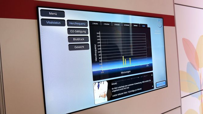 GEWOS-systemet holder styr på alt fra blodtrykk til oksygenmetning og vekt.