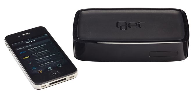 Get – Mikroboks og valgfrihetBåde Gets nye mikro-dekoder og bærbare enheter skal kunne streame fra hoveddekoderen i stua. Et sentralt lager er også på trappene hos Get.
