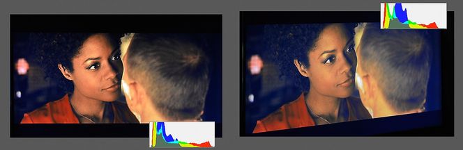 Sony KDL-55W905 har et behagelig bilde, men fra siden taper den en del kontrast og skyggene får litt blåstikk.