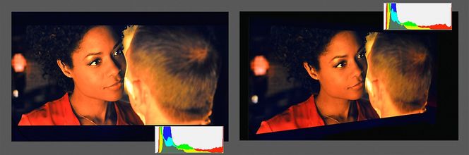 Panasonic TX-L55WT60 har en ganske korrekt og balansert fargegjengivning som ikke endrer seg mye om skjermen betraktes fra siden (40 grader eller mer).