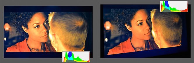 LG 55LA860W viser detaljer i skyggene helt utmerket. Det sorte er dog ikke helt sort, men dette kompenseres godt ved at TV-en kan ses på fra siden uten at kontrast og fargebalansen endres spesielt mye.