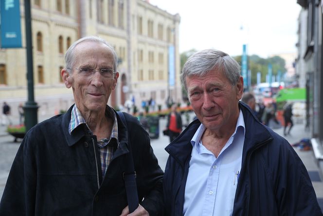 Flere folk i grisgrendte strøk bør vurdere å skaffe seg nødaggregat, mener Asbjørn Vinjar (t.v.) og Fridtjov Løvmo.