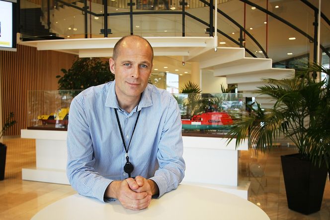 Sikkerhet i fokus: Sikkerhetssjef Ole Rekdal i Eni sier at det er lagt vekt på arbeidsforholdene og sikkerheten på plattformen.