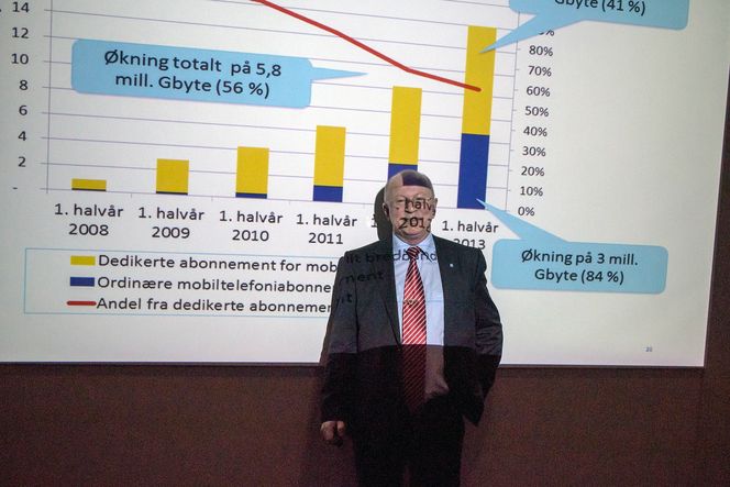 Gleder seg: Sjefen for Post- og teletilsynet, Torstein Olsen, gleder seg over at vi nå ser et solid prisfall i telemarkedet.