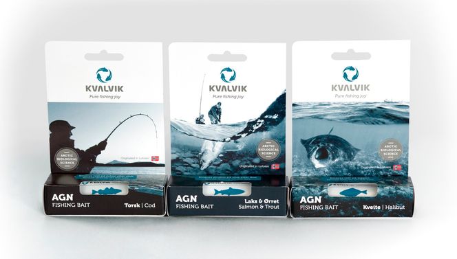 Fiskekremen finnes i ulike varianter for ulike fisketyper. Dermed kan du i teorien bestemme hvilken type fisk du vil fange.