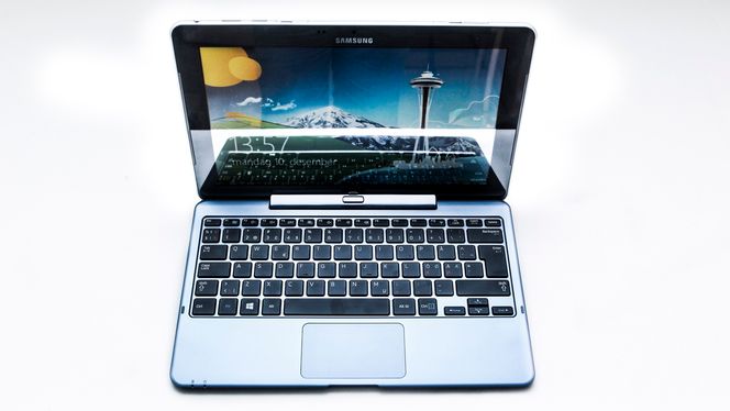 VELKJENT: Tastaturet er som vi kjenner det fra øvrige Samsung-maskiner. Ganske godt, med andre ord.