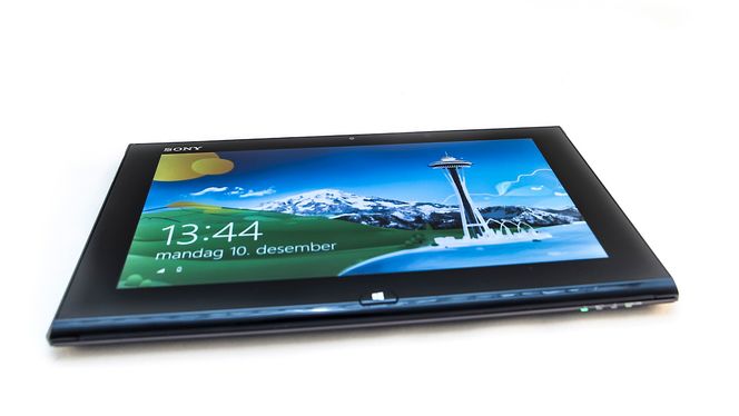 Som nettbrett er VAIO Duo 11 en ganske tung sak. Den er likevel en lett bærbar PC.