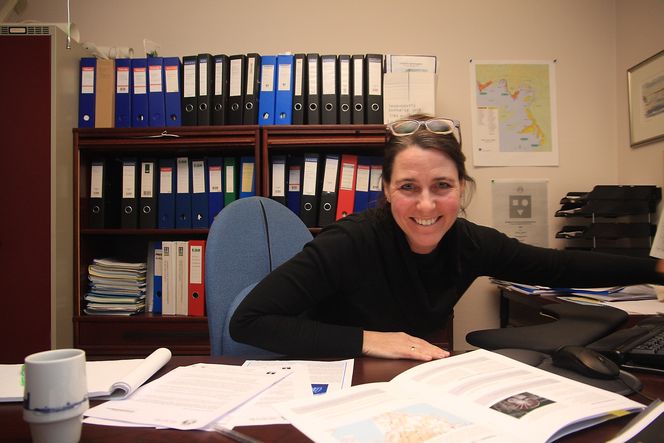 FOREGANGSHAVN: Miljøsjef Heidi Neilson i Oslo Havn vil tilby det antakelig mest avanserte landstrømtilbudet i verden med totalt 25 MW, og for både 5 Hz og 60 Hz.