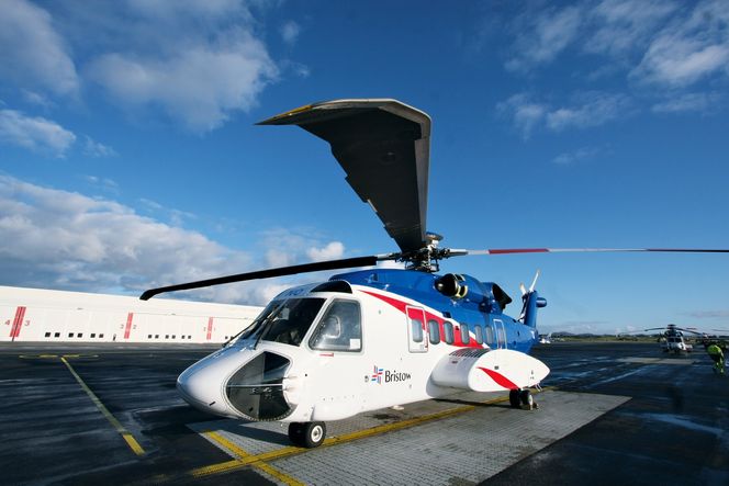 Rotorer: De store rotorene på S-92 forverrer støyproblemet på S-92, mener tidligere helikopterpilot Amund-Ragnar Bjerkeseth. Foto: Ole K. Helgesen