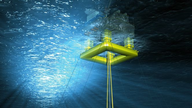 Øker spenningen: Transformatorer øker spenningen før kraften distribueres ved hjelp av 132 kV AV-kabler.