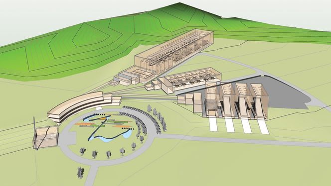 Skissene for forskningslaben Bioklima, der alle norske universiteter og en rekke FoU-institutter er med.