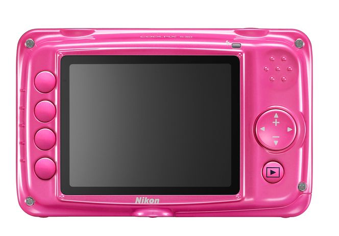 Coolpix S30 skal være støtsikkert for fall fra opptil 0,8 meter.