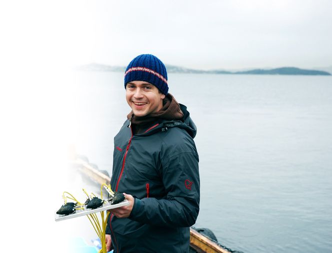 Skjellvenn: Eirik Sønneland sier at skjell er over 1000 ganger mer sensitive enn kjemiske og fysiske sensorer når det kommer til å detektere hydrokarboner.