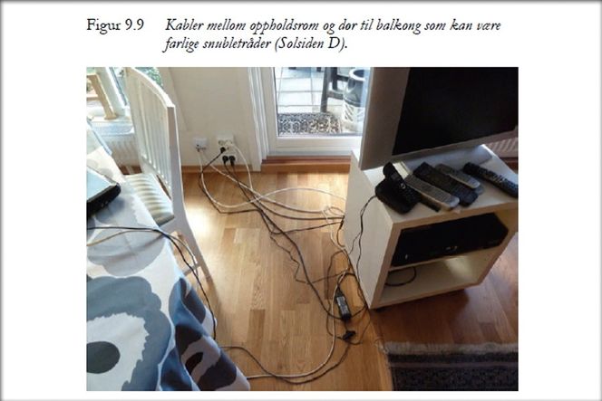 TRANGT: Det største problemet i små leiligheter er lite passasjer, som ifølge boligforskere representerer en fare for ulykker.