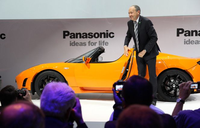 ANKOM MED STIL: Panasonics Europa-sjef Laurent Abadie.