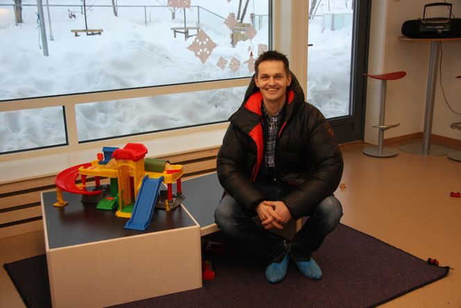 ENKLE MIDLER: Sigbjørn Faanes mener det er mye å hente med enkle midler. Trondheim kommune har ikke bygd en så billig barnehage på ti år, regnet i pris per kvadratmeter, hevder han.