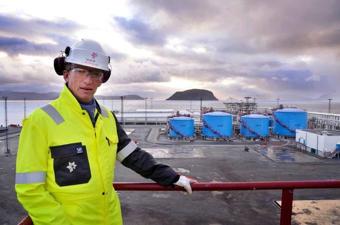 HAR MULIGHET: - Vi har kapasitet til å kunne ta imot gass fra flere felt i væskefangeren, men har behov for å øke kapasiteten i resten av anlegget, sier Øyvind Nilsen.