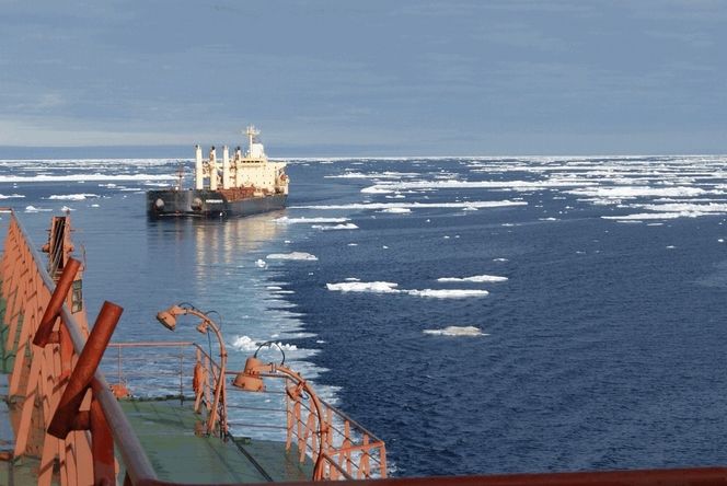 Berømt:Bulkskipet Nordic Barents var i 2010 det første vestlige skipet i moderne tid som seilte gjennom Nordøstpassasjen. Det fraktet 41.000 tonn jernmalm fra Norge til Kina gjennom Nordøstpassasjen.