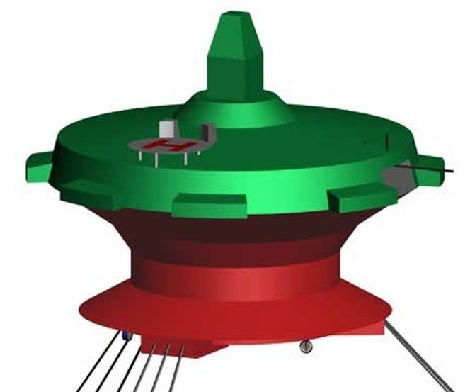Mer FoU BRYTER: Formen på boreriggen Allu skal bryte ned istypen som er vanlig på østsiden av Grønland. I tillegg kreves konstant innsats av isbrytere.