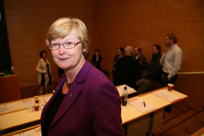 Presidentkalkulator Tekna-president Marianne Harg har også en HP 15C.