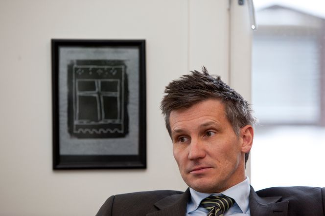 - Jeg er ikke lettskremt, sier Bjørn Erik Thon. (FOTO: Jørgen Skjelsbæk)