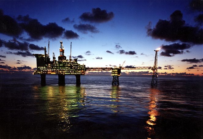 Sleipner A. Foto: Øyvind Hagen/Statoil