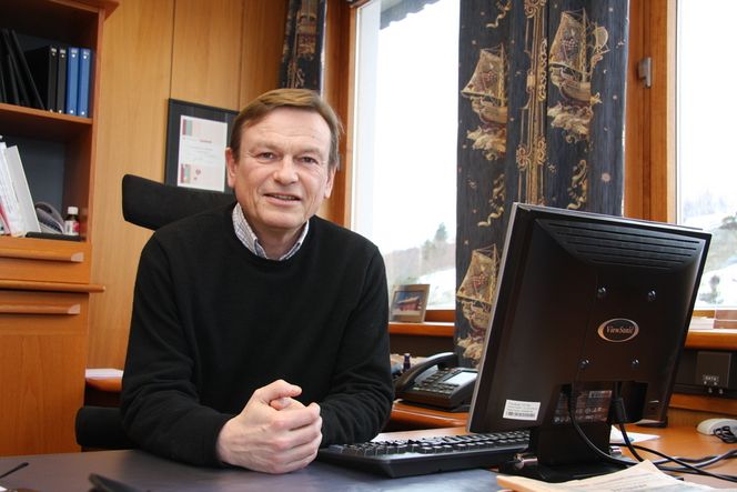 SIKKRHET: Eidesvik Offshore og Jan Fredrik Meling har sammen med Vik-Sandvik designet PSV-er med styrehus og mannskapslugarer akterut. Det betyr bedre komfort for mannnskapet .