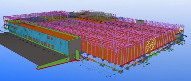 Samarbeid med arkitektene JORDSKJELVSIKRES: Det nye Ikea-bygget på Åsane utenfor Bergen konstrueres etter den nye Eurokode 8-normen for å tåle jordskjelv. Skisse: Multiconsult
