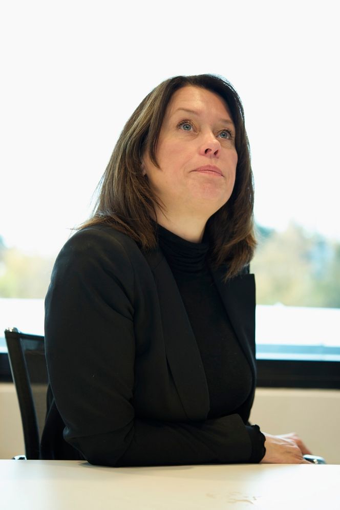 Lærte kildekoden PÅ BUNNEN: Hege Skryseth begynte IT-karrieren med programmering. (FOTO: Morten Gulden)