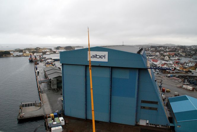 Hjørnestein: Aibels verft i Haugesund har hatt godt belegg og vært med på veksten i Haugaland og Sunnhordland.