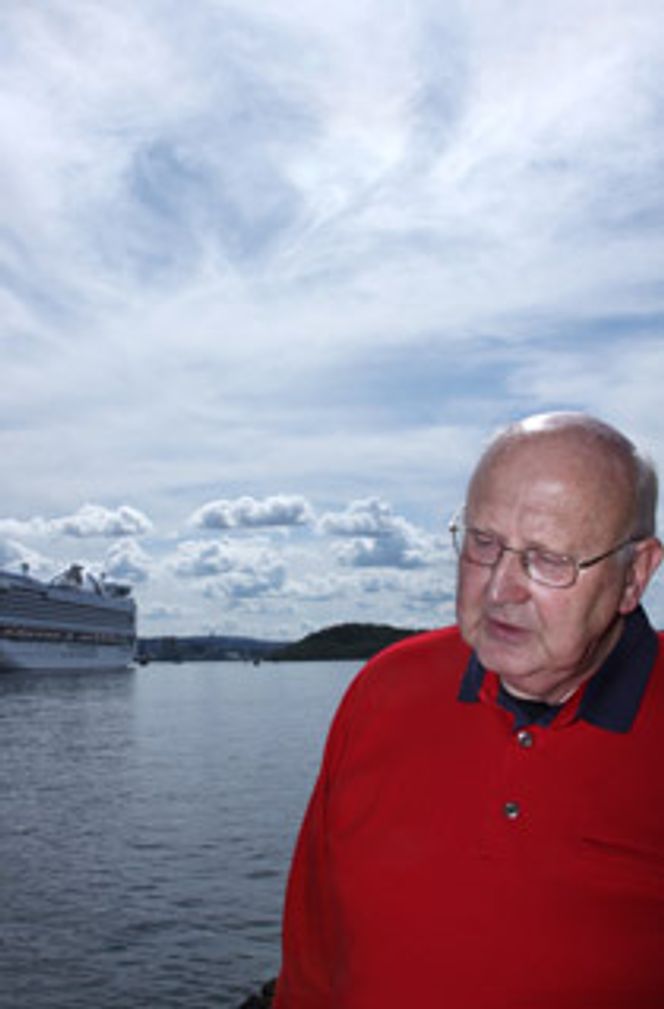 Krever omstilling ENGASJERT: Torstein Dahle er opptatt av norsk verftsindustri og vil møte Teknisk Ukeblad på Aker Brygge. (FOTO: Stein Jarle Olsen)