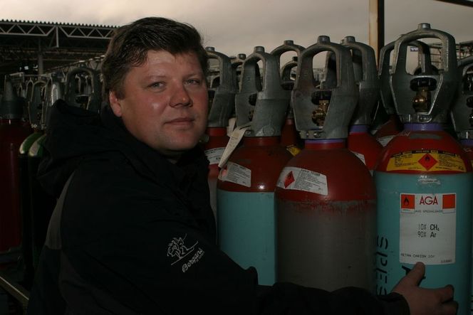 – Bygger opp et marked FORNØYD: - Vi forsøker å bygge opp et marked, sier John Melby i AGA. Selskapet har inngått avtale med Oslo kommune om å levere biogass som tilsvarer 2 millioner liter diesel hvert år. Det er nok til 100 busser.